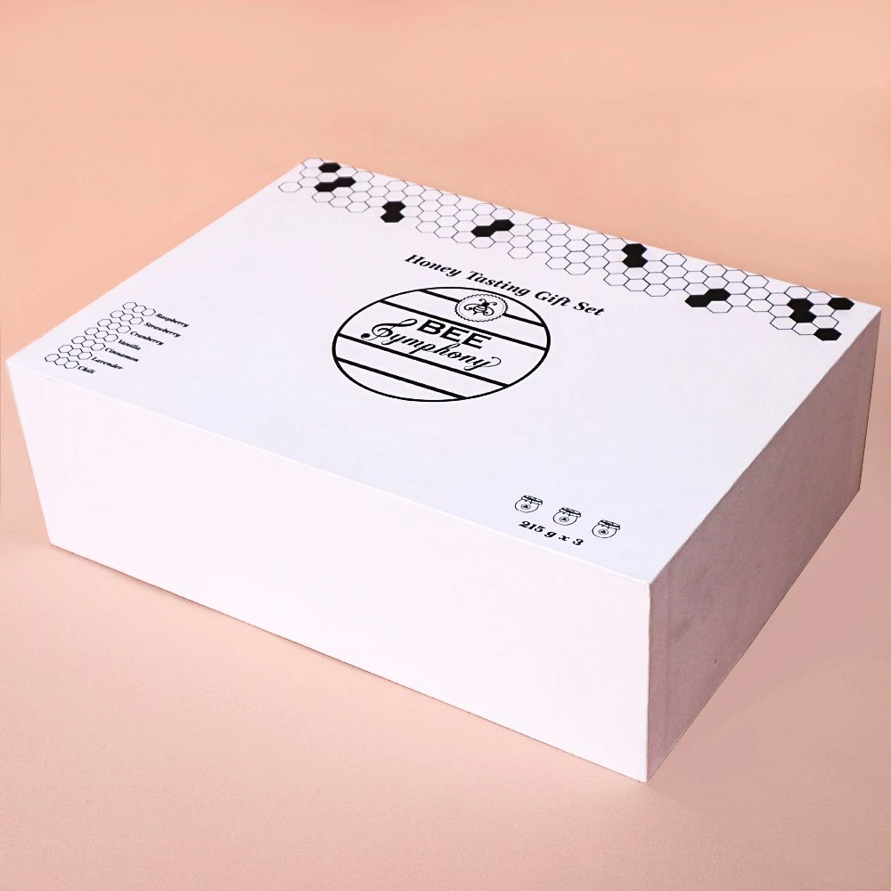 Custom Printed Sliding Type Honey Bottle Packaging Paper Drawer Gift Box