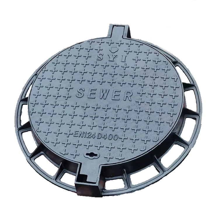 En124 D400 Ductile Cast Iron Rain Water Manhole Cover with Manhole Key