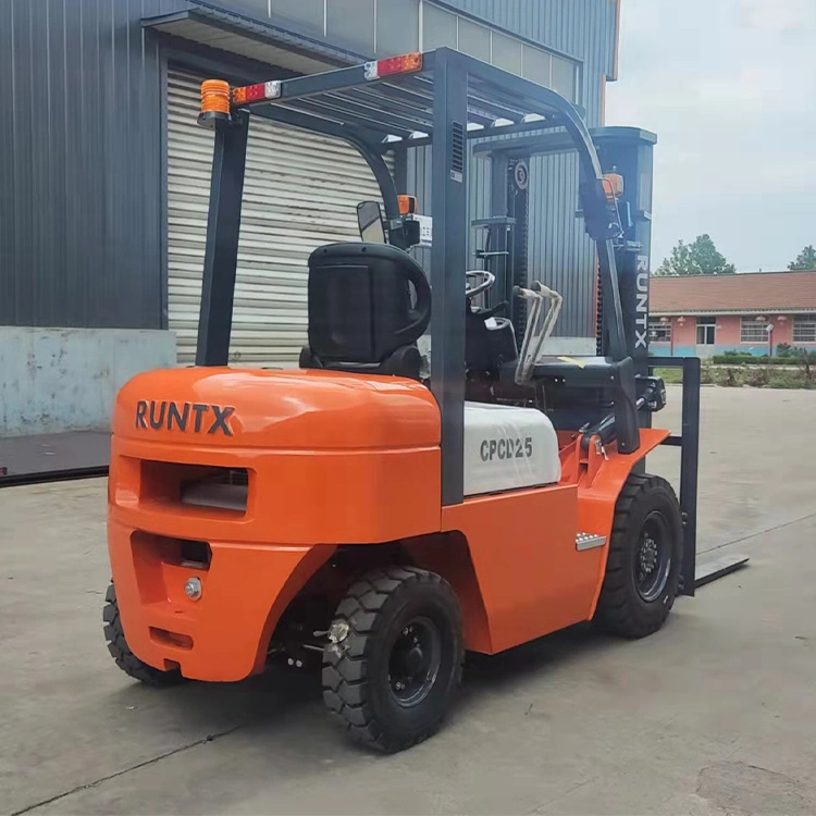 Runtx Warehouse Lifting Equipment 3 Ton Diesel Power Forklift Specification Price