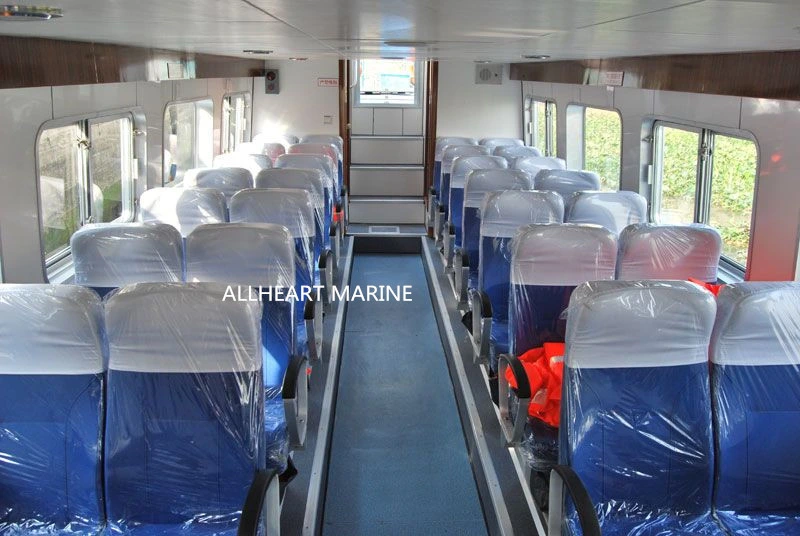 12m 22persons Aluminium Speed Motor Cabin House Passenger /Aluminum Patrol Boat/Island Ferry Boat