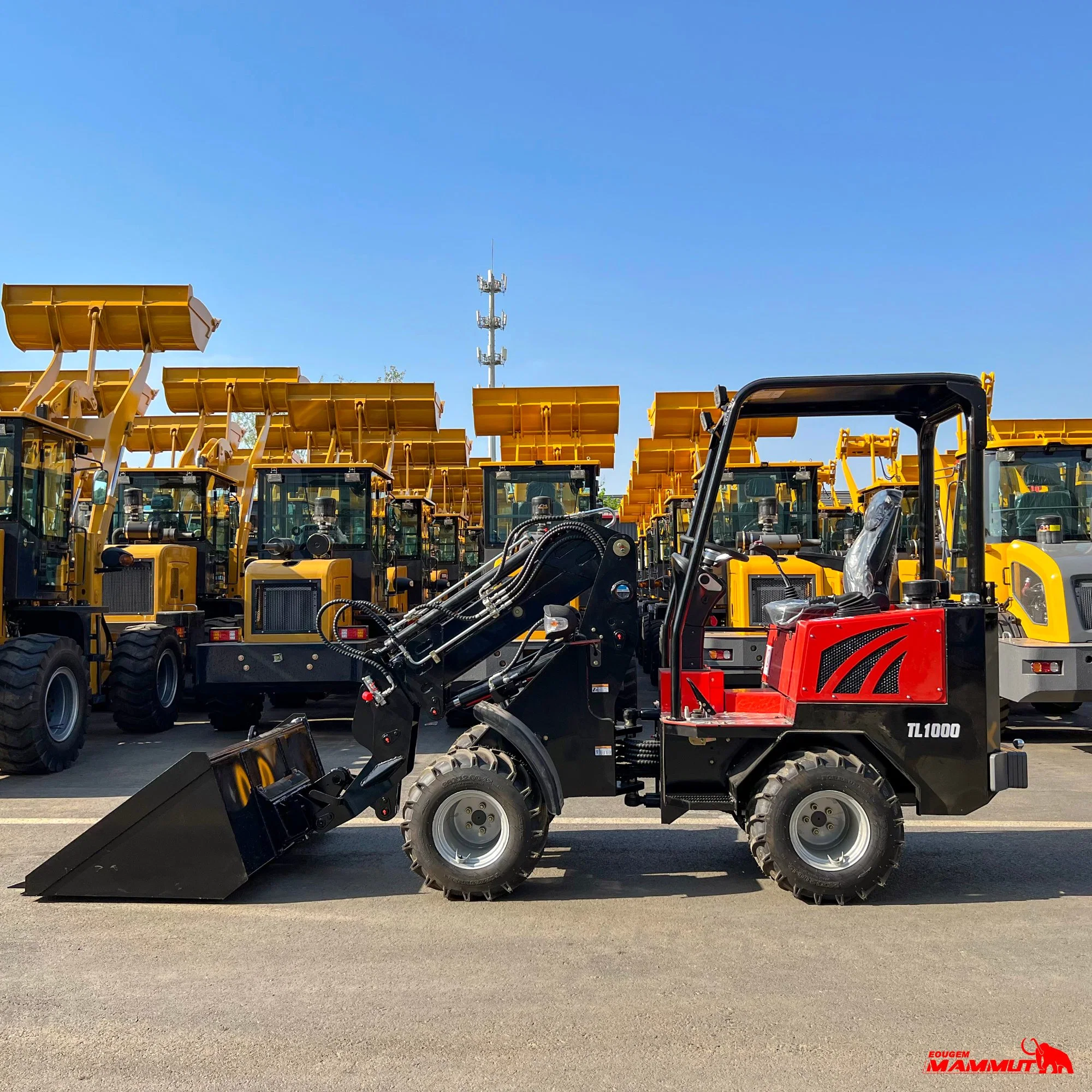 China Cheap Small Avant Telescopic Front End Wheel Loader T1000