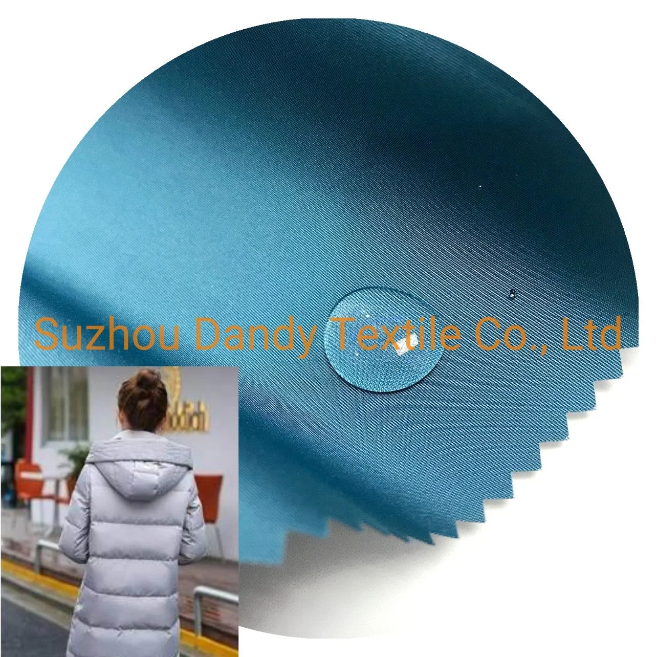 Good Service China Yarn Dyed 100% Polyester Down Outdoor Jacket Function Fabric