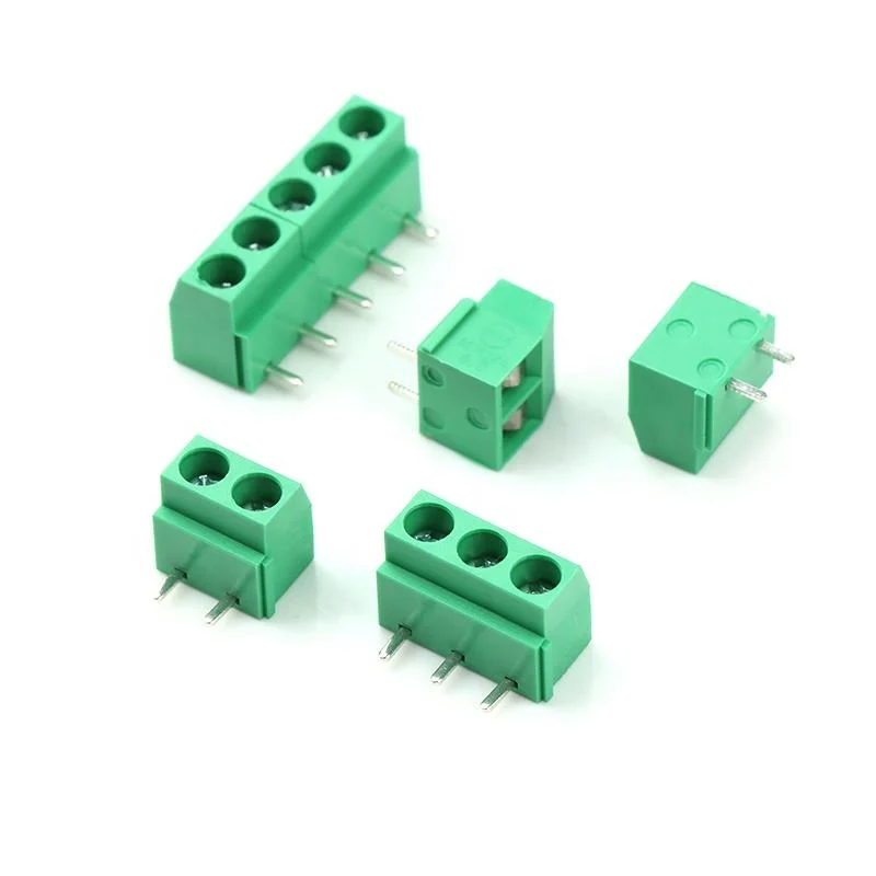 4 Way Cm 6608 Pluggable Terminal Block Connector Electrical Screw Terminal Block