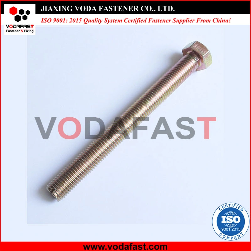 Vodafast ISO 4017 DIN 933 Hexagon Head Bolts with Lock Nut DIN 985 Stainless Steel A2-70