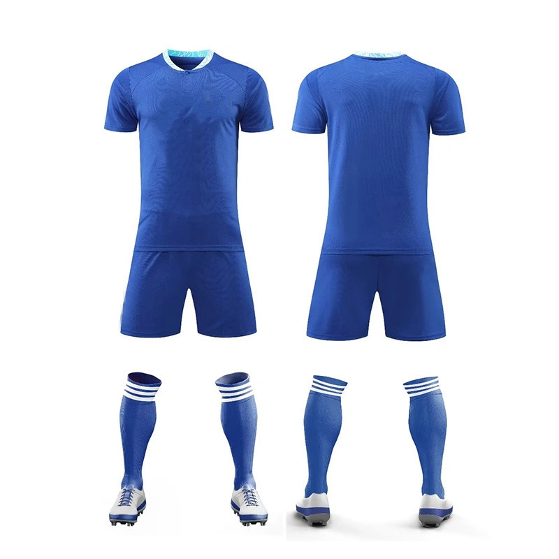 Neue Saison Fußballtrikot Uniform Sublimation Fußballbekleidung Fußballbekleidung Jersey-Set