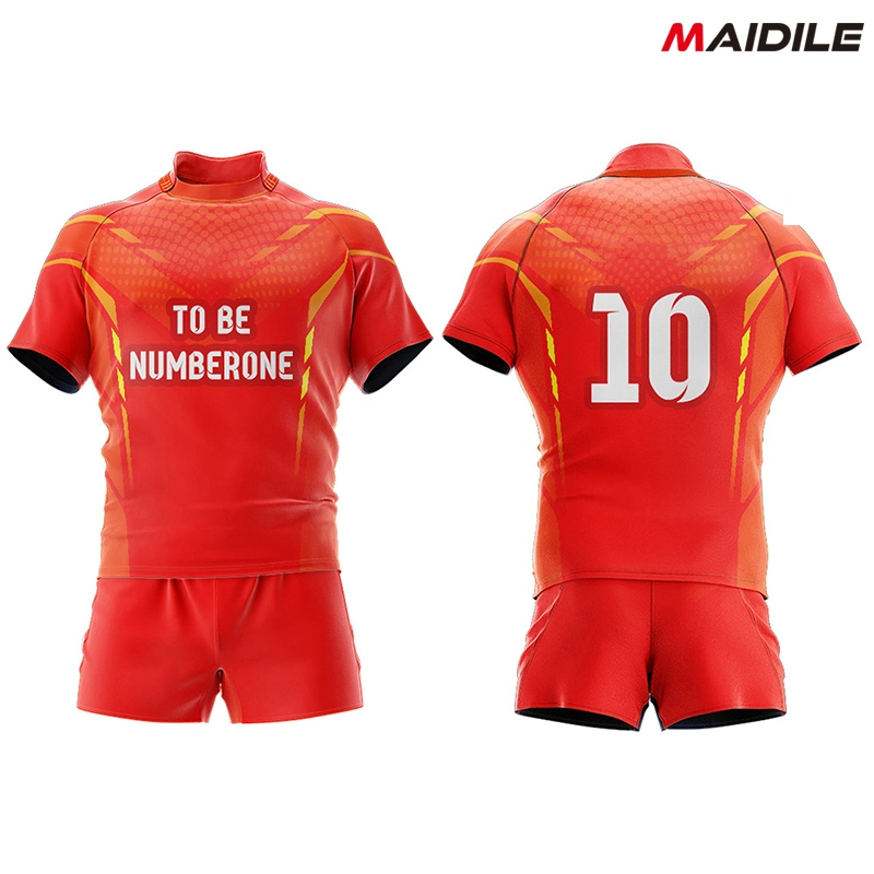 Wholesale Rugby Jerseys Custom Team Rugby Shirts Logo Rugby Jerseys for Sale
