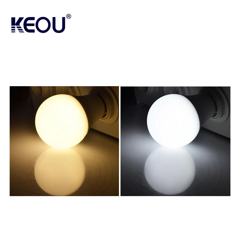 Keou OEM ODM CE E27 Round 220V 5W 9W 12W 18W 38W 48W Indoor Light LED Iight Bulb