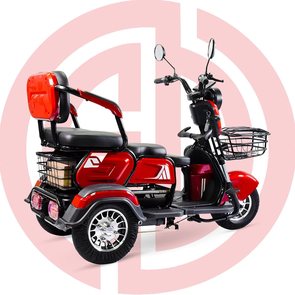 Tricycle électrique à moteur différentiel silencieux OEM 600W60V bon marché