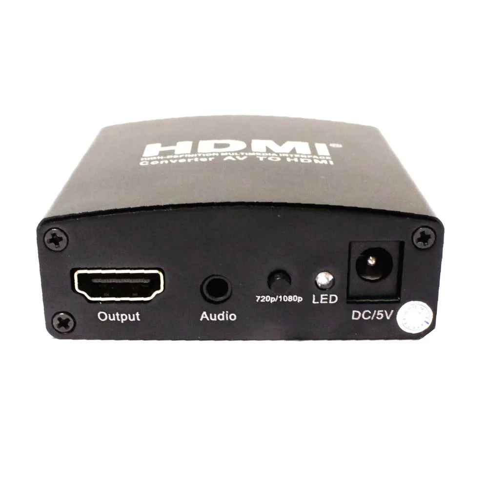 Audio and Composite Video to HDMI Mini CBVS Converter