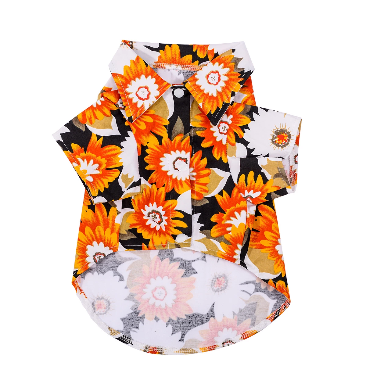 Hawaiian Style Summer Breathable Pet Outfit Dog T-Shirts Sweater Clothes for Pets Wbb16672