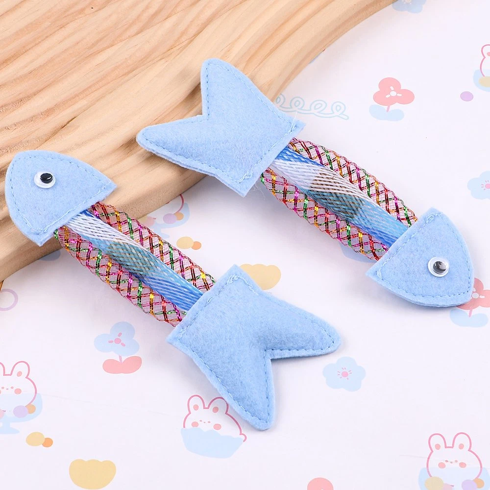 Factory Cheap Wholesale/Supplierr Catnip Fish Shape Cat Playing Toys Pet Cat Playing Toys for Kids