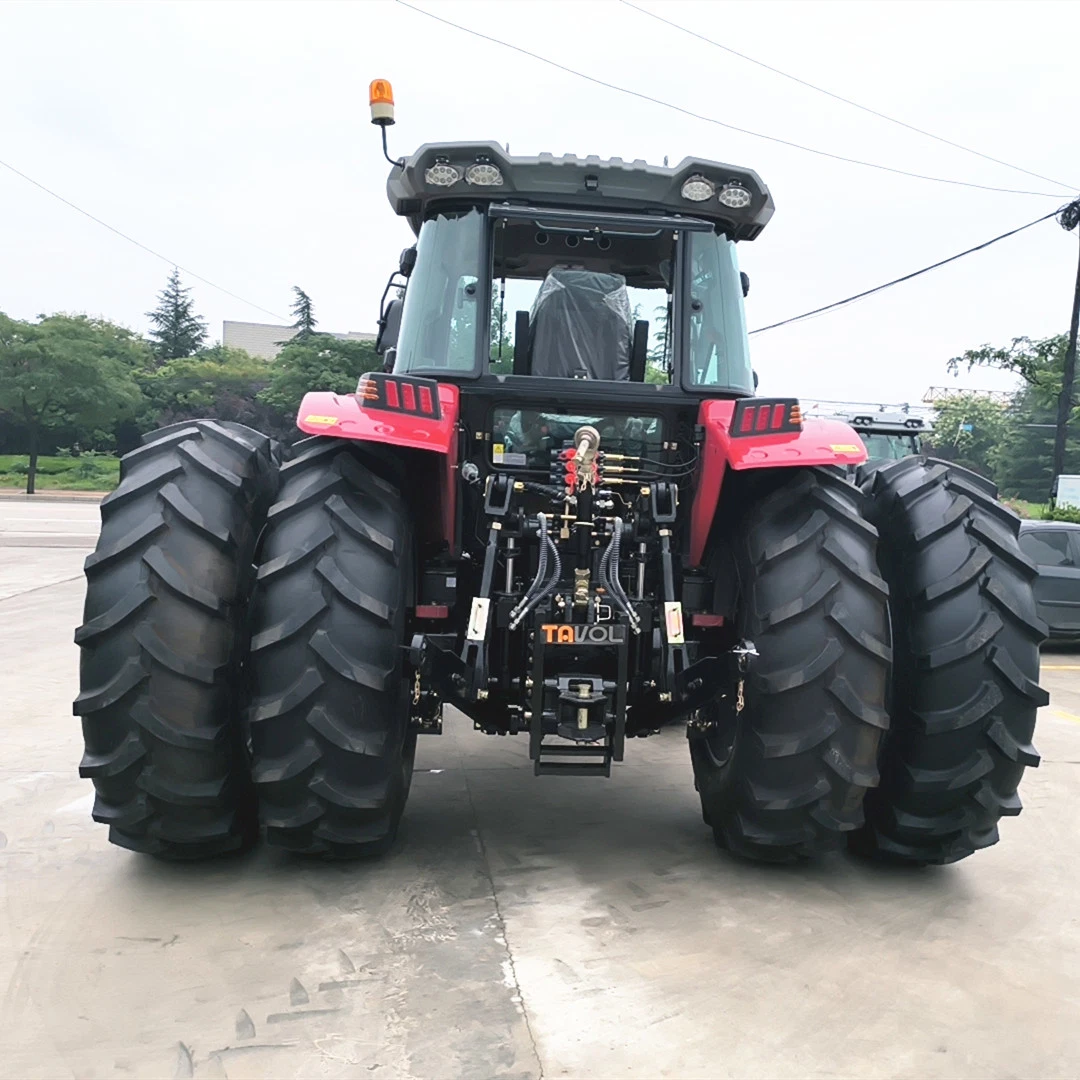 Hochwertiger 260hp Doppel-Hinterradtraktor mit Luxuskabine