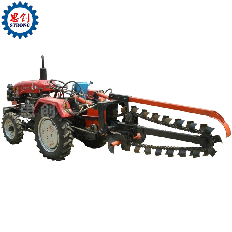 Farm Chain Saw Ditching Trenching Machine for Excavator/Tractor