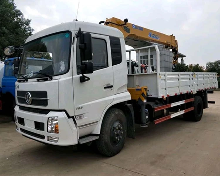 Dongfeng Kr Cummins Engine 6ton Boom Truck for Sales