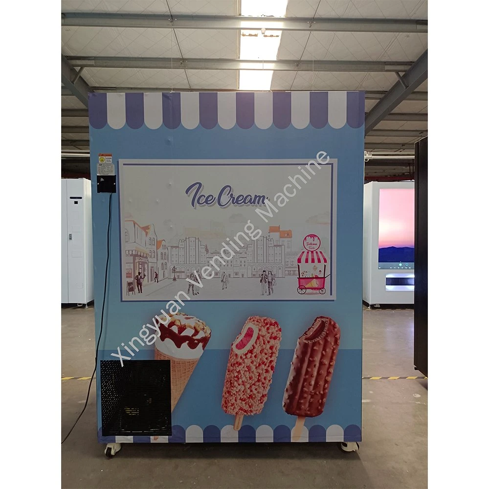 Xy Attractive Ice Cream Frozen Vending Machine Cooling System