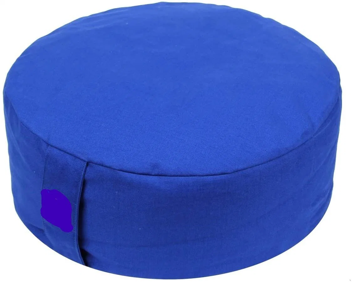 Washable Cover Travel Pillow Yoga Pillow Meditation Cushion Floor Cushion for Fitness Exercise Stretching Bl16226