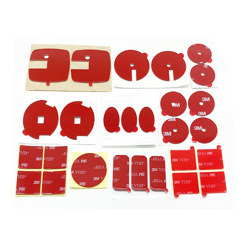 Customized Die Cutting Clear Double Sided Tape Foam Sticky Tape Disc Washer Gasket Pad Circle 3m Clear Adhesive Dots