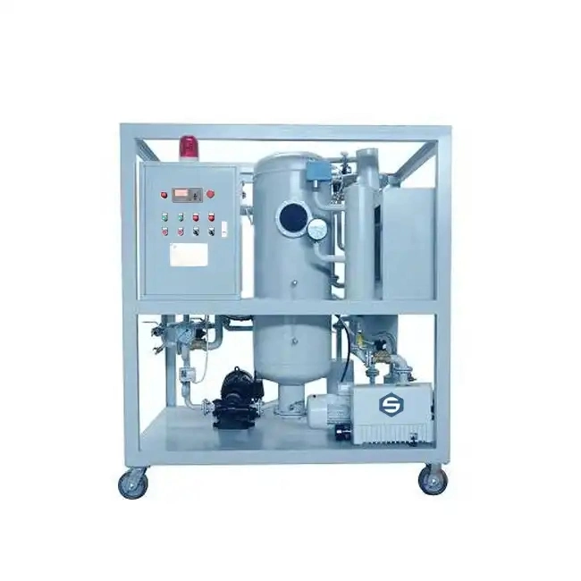 Portable Industrial Machine Oil Purifier Waste Oil Filter Machine for Oil Recycling