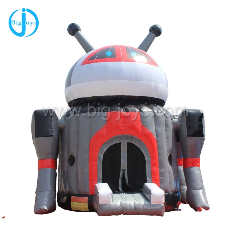 Robot Air Jumping Bouncing Castles, Commercial Inflatable Bouncy Castle