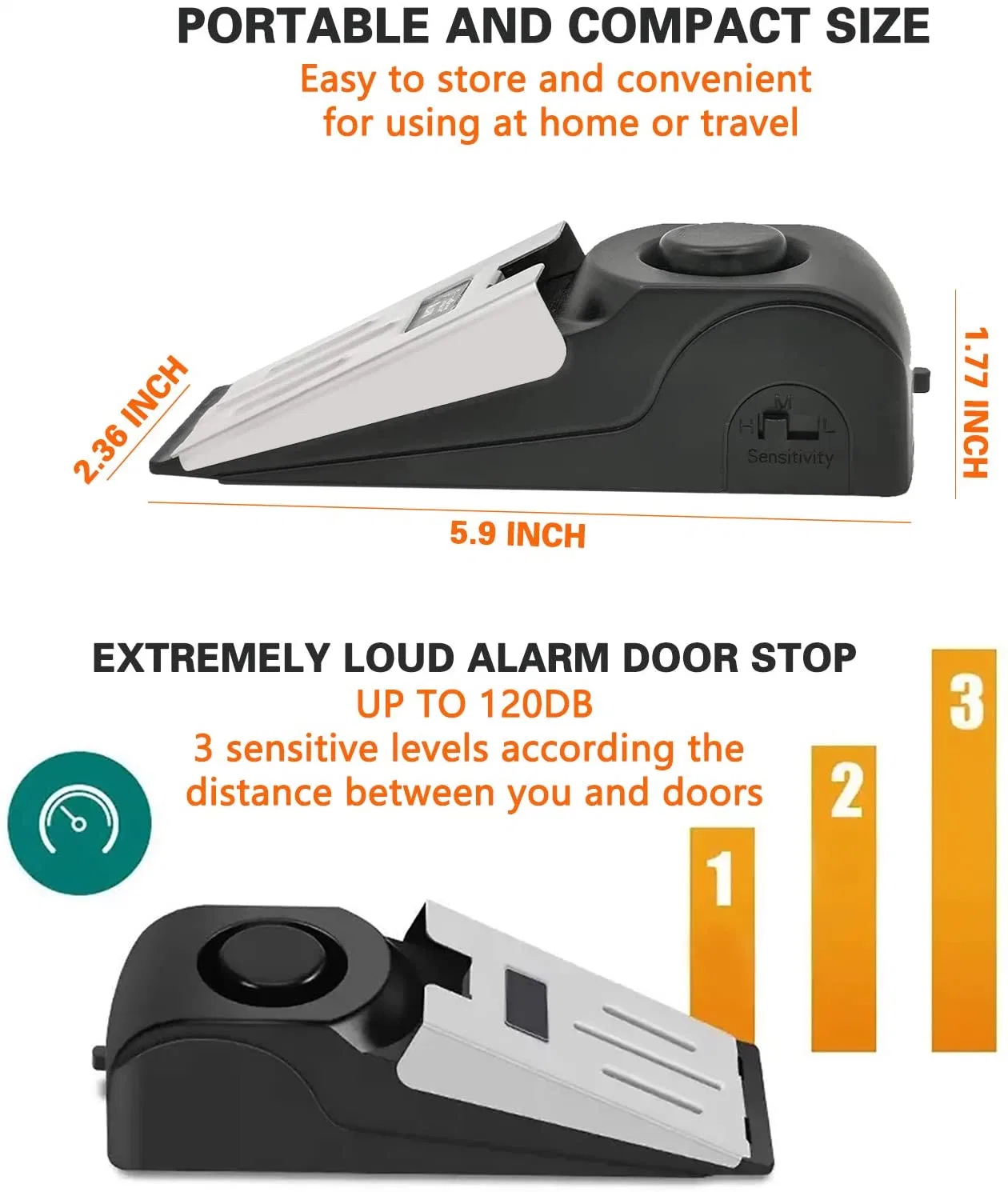 Best Door Stop Alarm Door Sensor Alarm