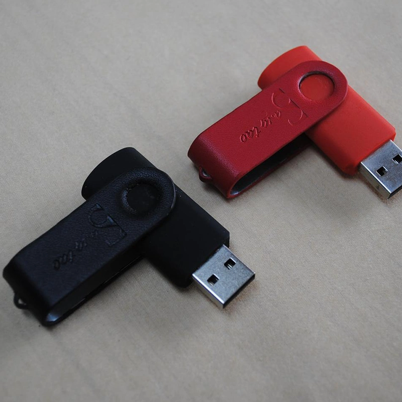 Free Sample Hot Selling Business Leather USB Flash Drive