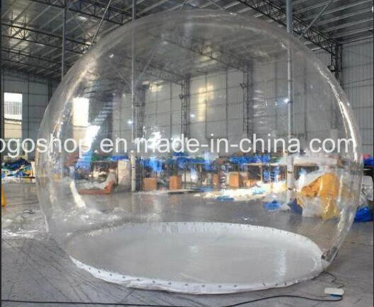 Transparent PVC Inflatable Globe Holiday Decoration