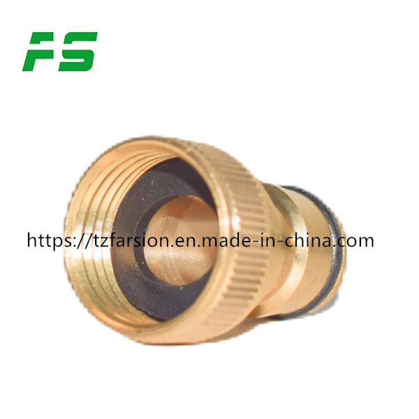 Garden Brass Quick Connector 1/2inch Female Thread Nipple Joints Car Washer Brass Quick Fittings