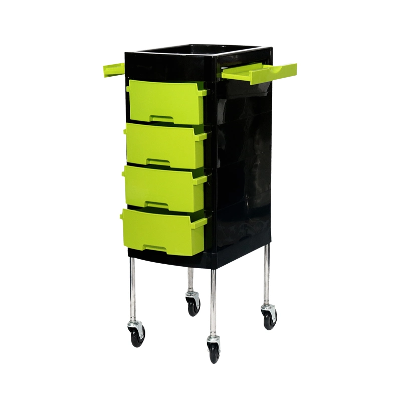 2022 Rolling Salon Trolley Aufbewahrungswagen Kunststoff Tray Cart SPA Friseurwagen