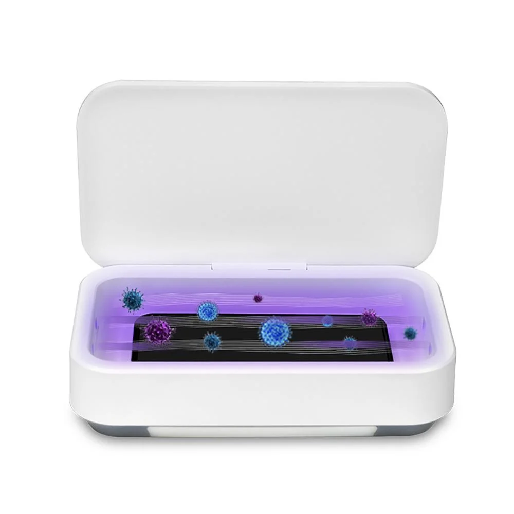 Chargeur de téléphone sans fil pour Smart LED multifonction de boîte de désinfection aux rayons ultraviolets