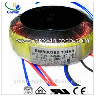 Silicon Sheet Toroidal Transformer for Machine Control