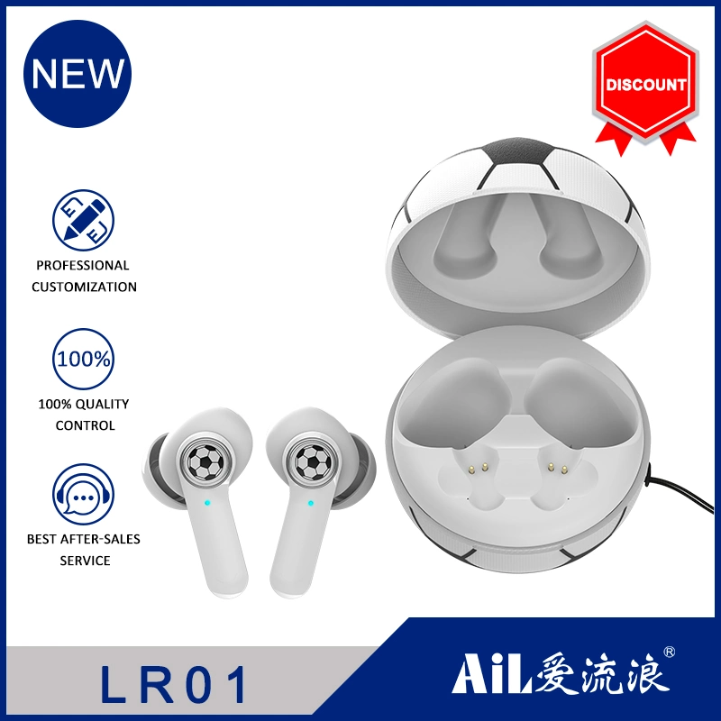 OEM Ball Shape Smart Earphone Tws Wireless Earbuds Basketball Wireless Bluetooth Sport Earphones