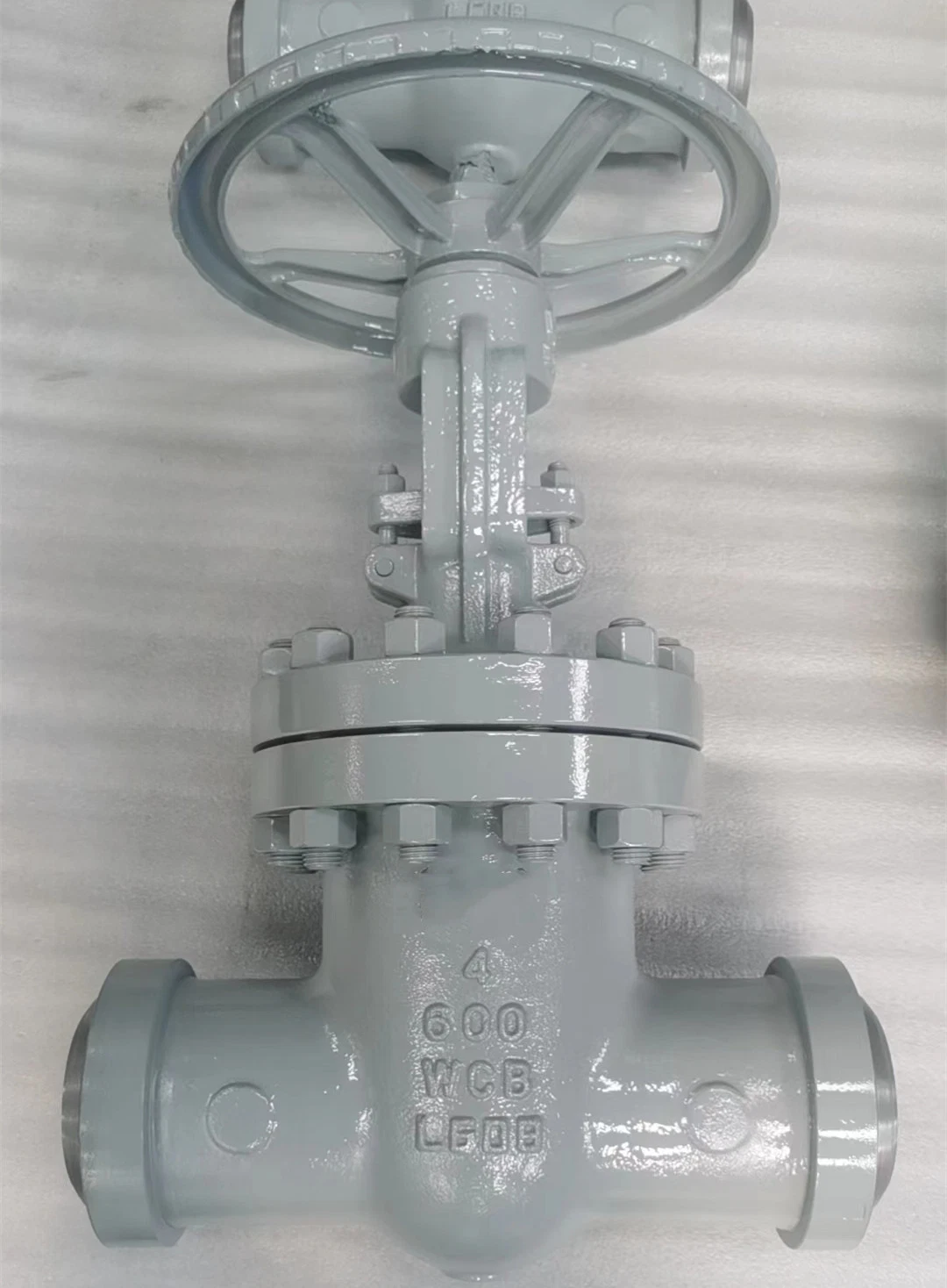 DN80 Rising Stem Bolted Bonnet Cast Steel Gate Valve with Bw Ends