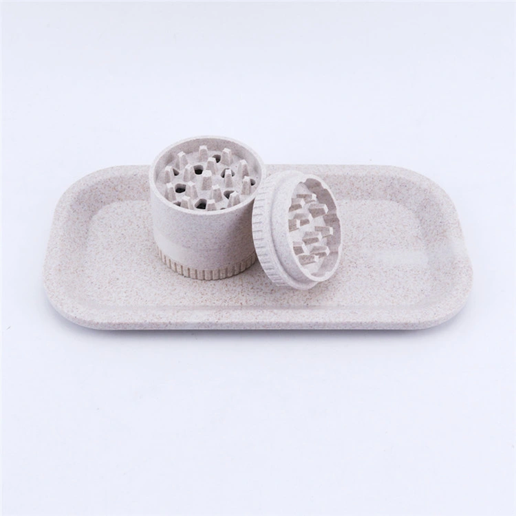 Colorful Eco-Friendly Biodegradable Material Big Size Smoking Accessories Biodegradable Rolling Tray