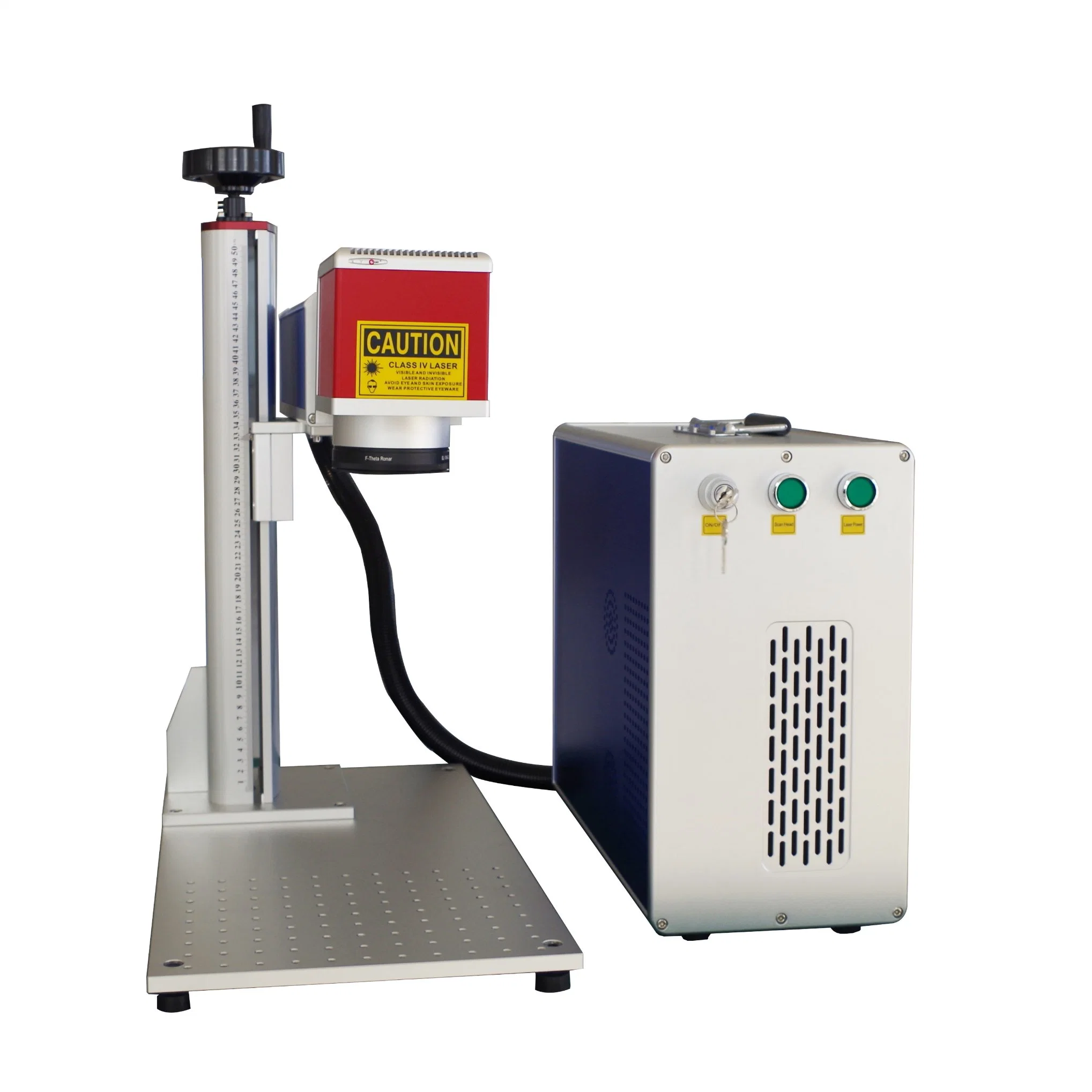 20W 30W 50W Fiber Laser Marking Machine for Metal, iPhone Case, Bearing