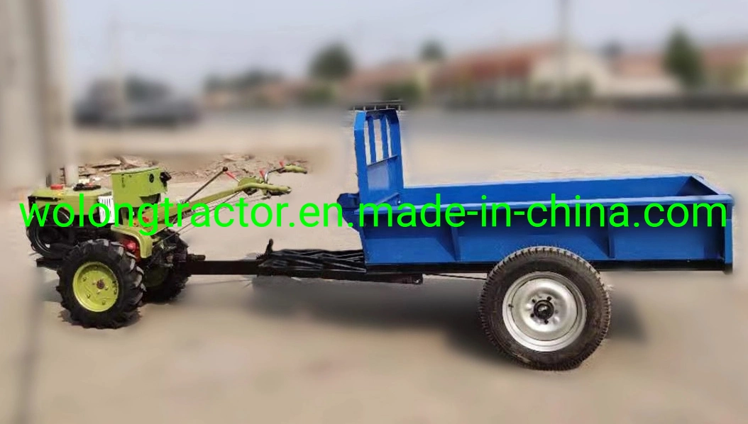 Cheaper Walking Tractor with Trailer for Transportation