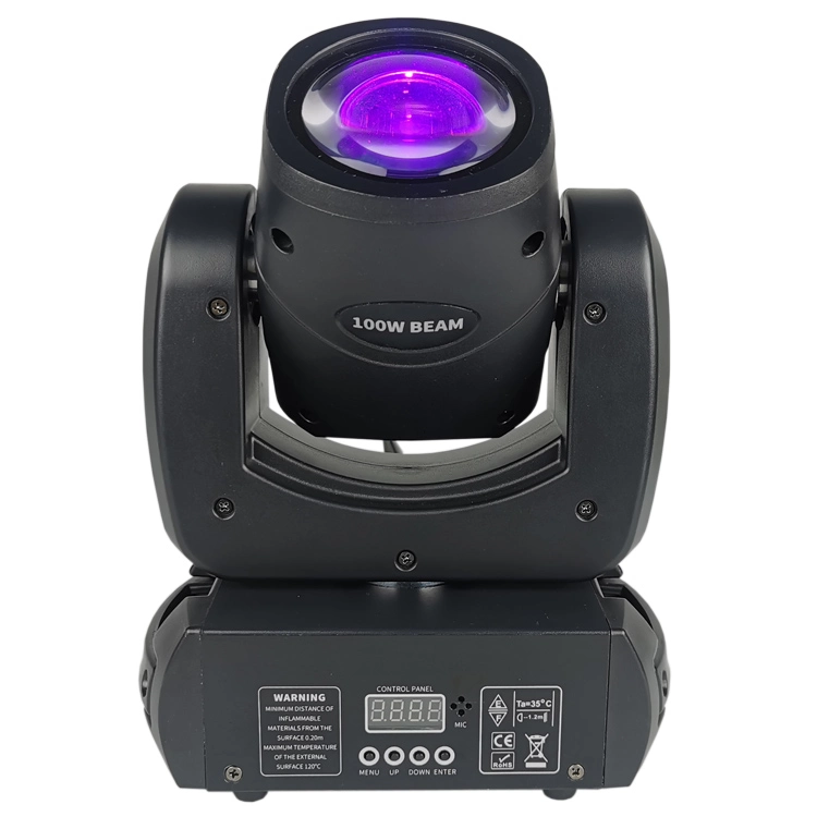 Original Factory Price Stage Lighting DJ Mini 100W LED Moving Head Beam