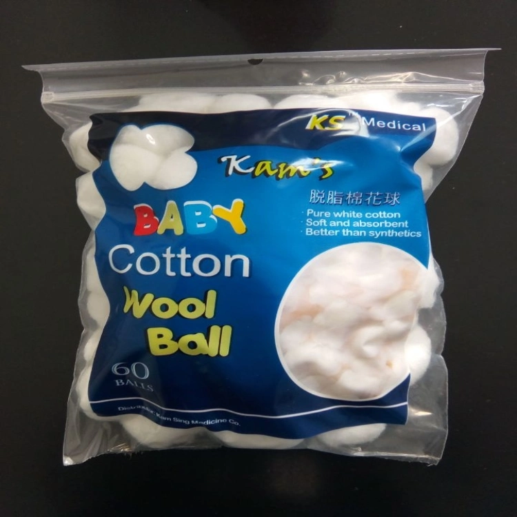 Pure Clean Cotton Cotton Balls Steriel Non Sterile