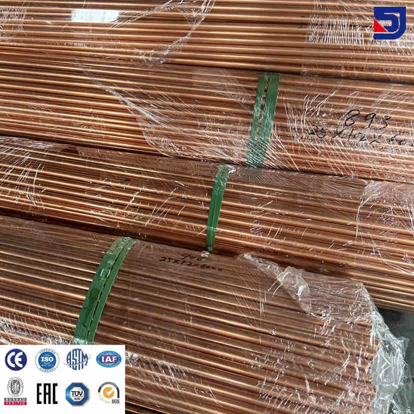 ASTM B819 Copper Tubing for Air Conditioning Copper Tubing for Connection Fittings