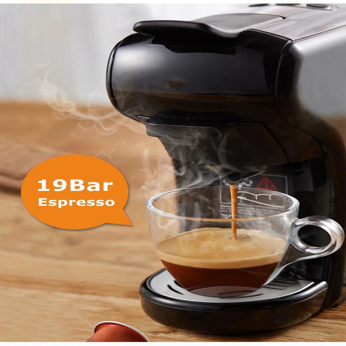 Kaffeemaschine Automatische Drip Kaffeemaschine Haushalt Kalt Brühkaffee Maschinenabdeckung Kaffeekocher für Home Office