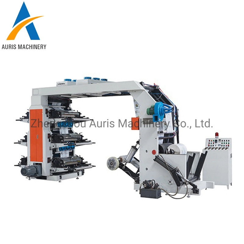 Canvas Roll to Roll Silk Screen Flexo Sticker Roll Printing Wallpaper Paper Roll Printer Machine