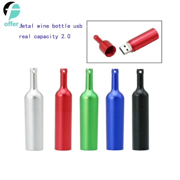 16GB Wine Bottle Shaped USB 3.0 Flash Drive