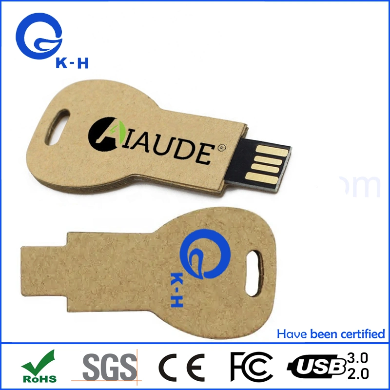 Natürliche umweltfreundliche Recycling USB-Flash-Speicher-Disk 16GB 32GB