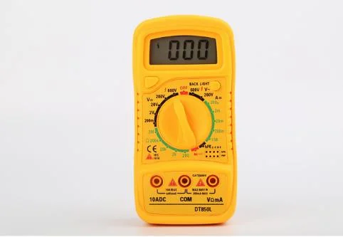 مقياس متعدد رقمي Dt850 وDt850b Battery Test Electronic Meter