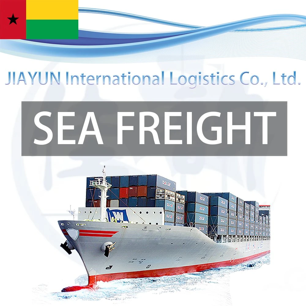 Sea Freight Forwarder أريكة الأثاث آلة المعدات الطبية كرسي السرير البراد DDU DDP ممتلئ أو أقل من حمل الحاوية من الصين إلى غينيا بيساو