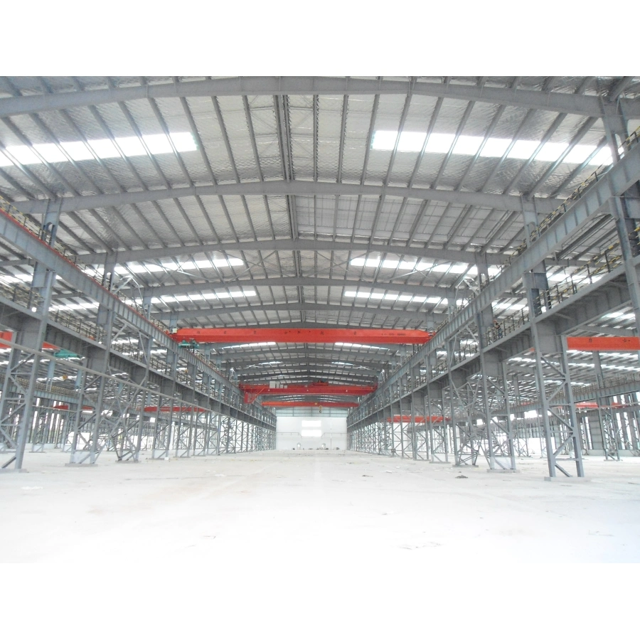 Light Weight Metal Frame Fabric Structural Warehouse Building