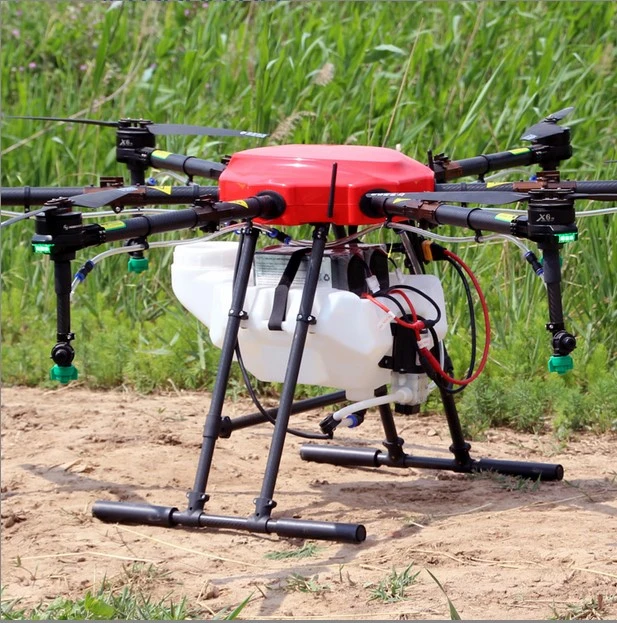 Proteção de plantas 6 rotores 16L pulverização Controle Inteligente sem tripulados pesticidas Pulverização UAV