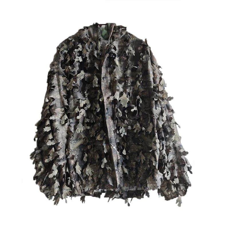 Military Camouflage Geely Uniform for Outdoor Combat Ghillie Suit