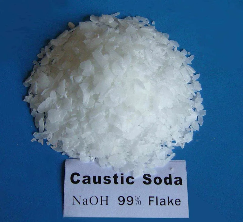 Flakes/Perlas de grado industrial hidróxido de sodio /soda cáustica/álcali para jabón 99% CAS 1310-73-2