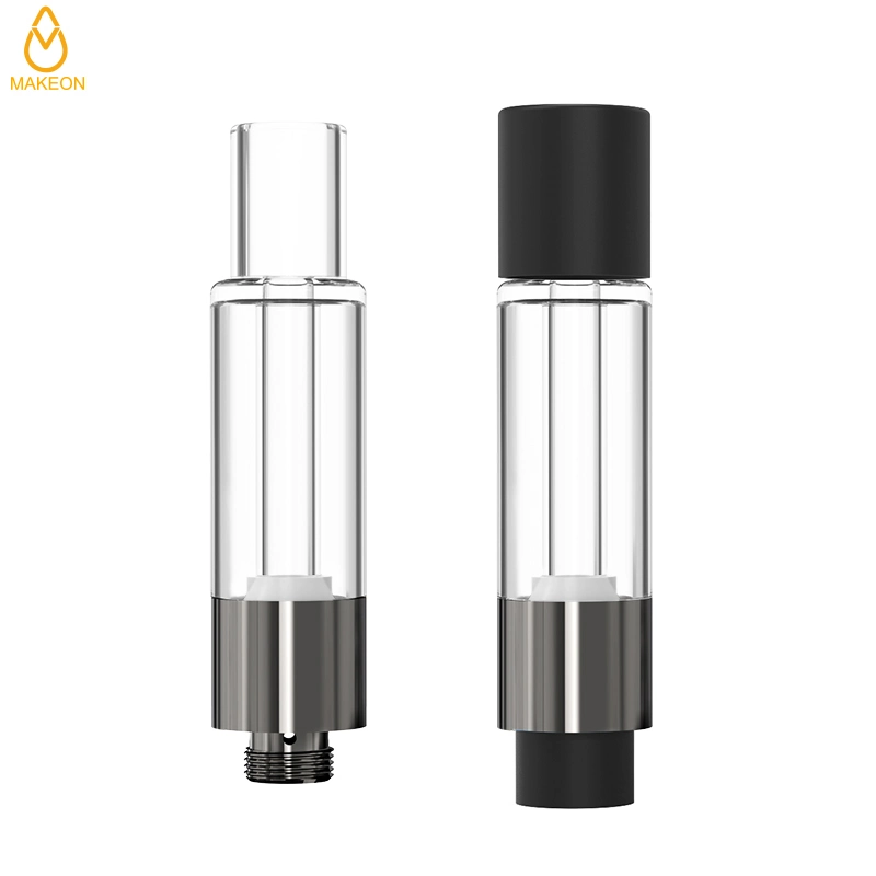 Aucune obstruction cartouches d'atomiseur Vape plein verre Vaporisateur Makeon G3 CE3 OEM Packaging fond rond point flux d'air Atomizer rechargeable verre épais Huile de Ruby Puffin