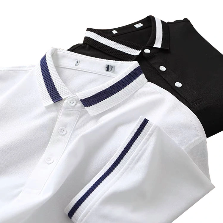 High quality/High cost performance Work Uniform Business Polo Blank Embroidered Cotton Polyester Mens Plain Golf Polo Shirt